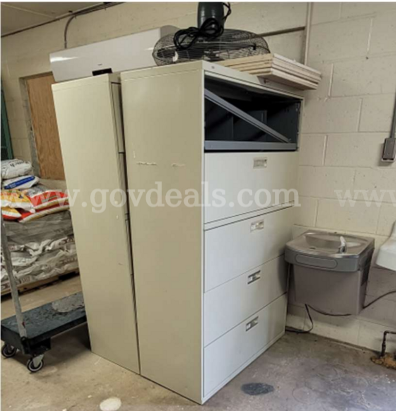 2 Large File Cabinets