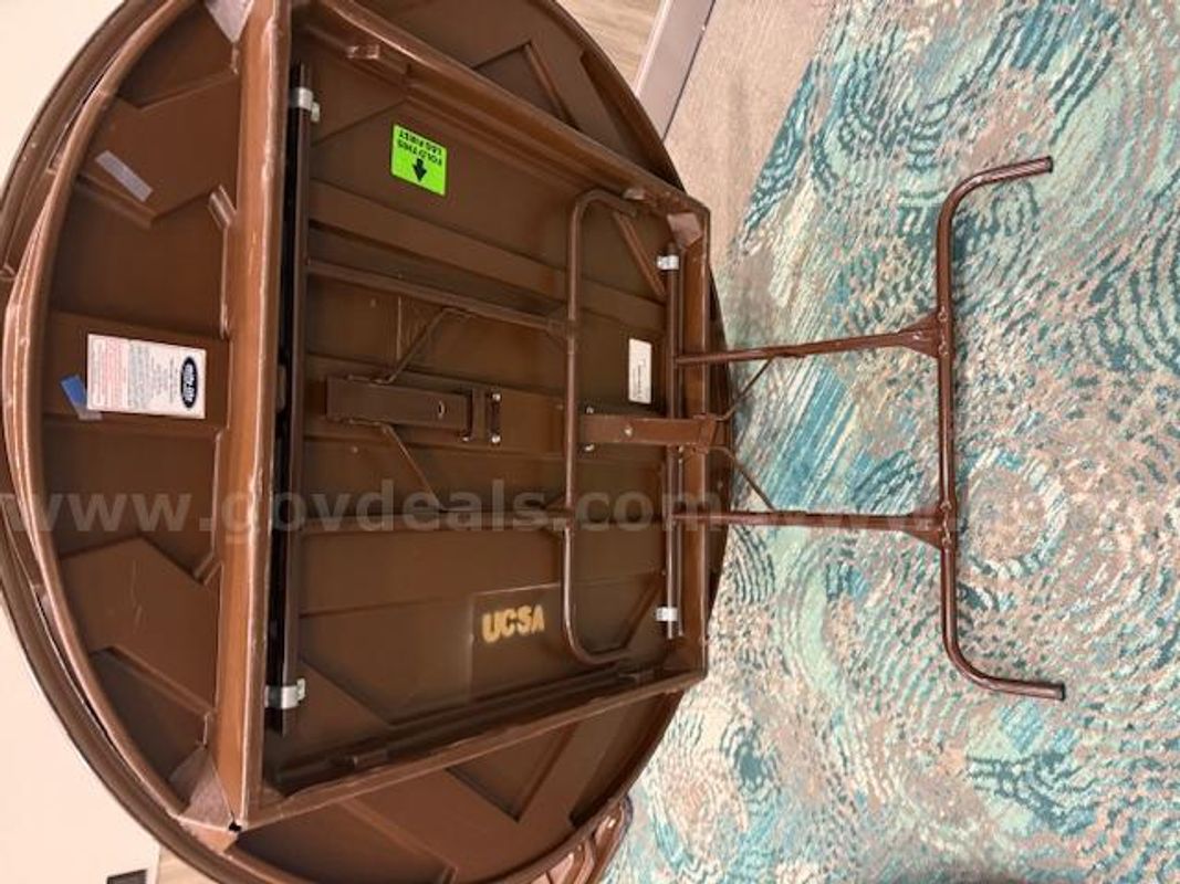 2 Mity-Lite Round folding Tables