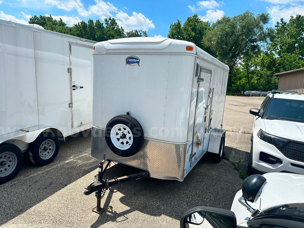 2014 6' x 12' Enclosed United Trailer