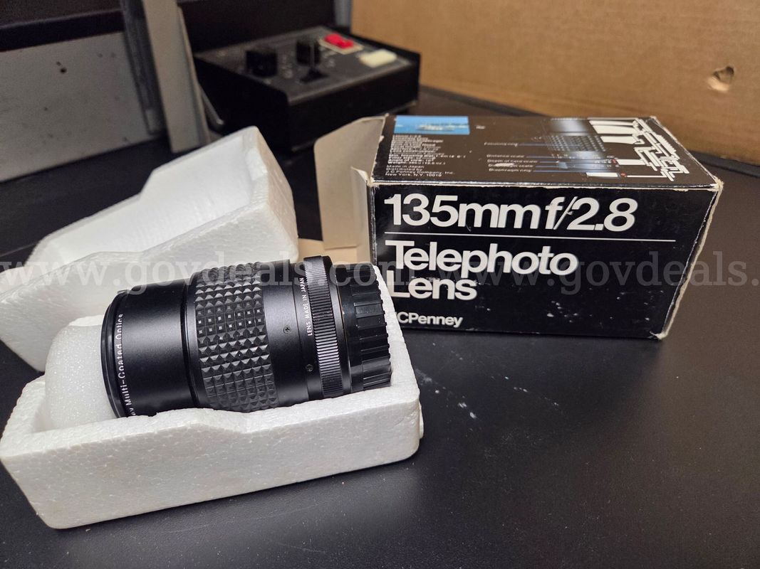 Vintage JCPenney 135mmf/2.8 telephoto lens