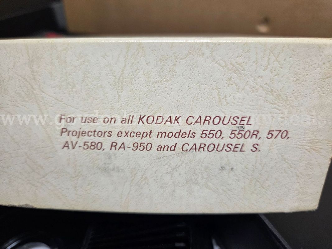 Vintage Kodak Carousel 140 Slide Tray