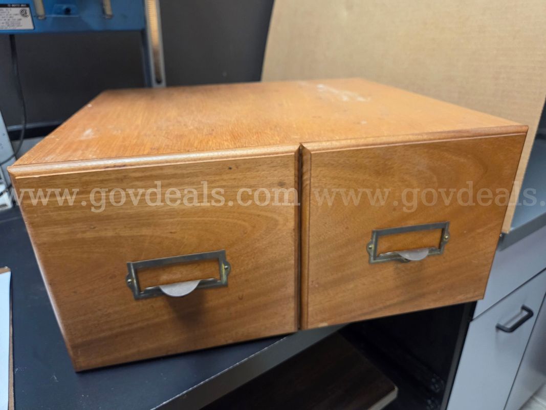 2-Drawer Wood Small File/Picture Cabinet