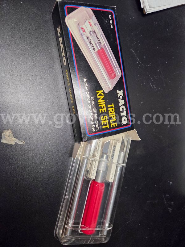 X-acto Triple Knife Set