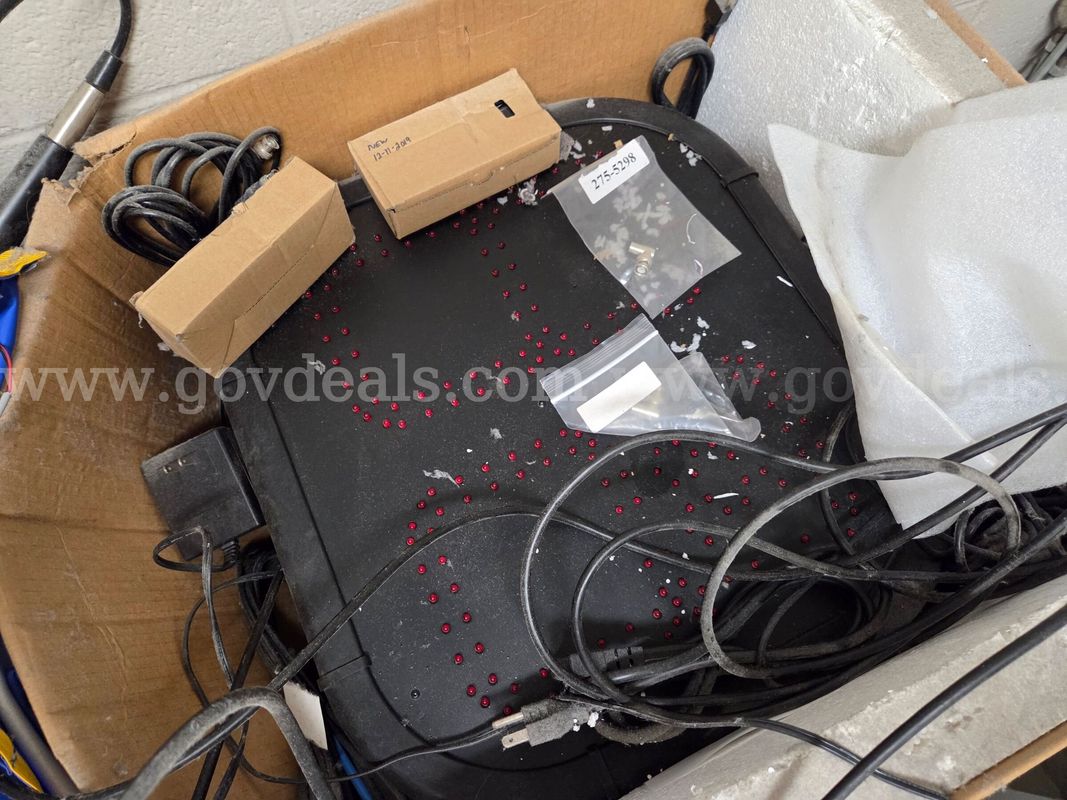 Set of (2) Nevco Indoor LED Shot Clocks, Model SCD-5 (Do not work, selling for parts)