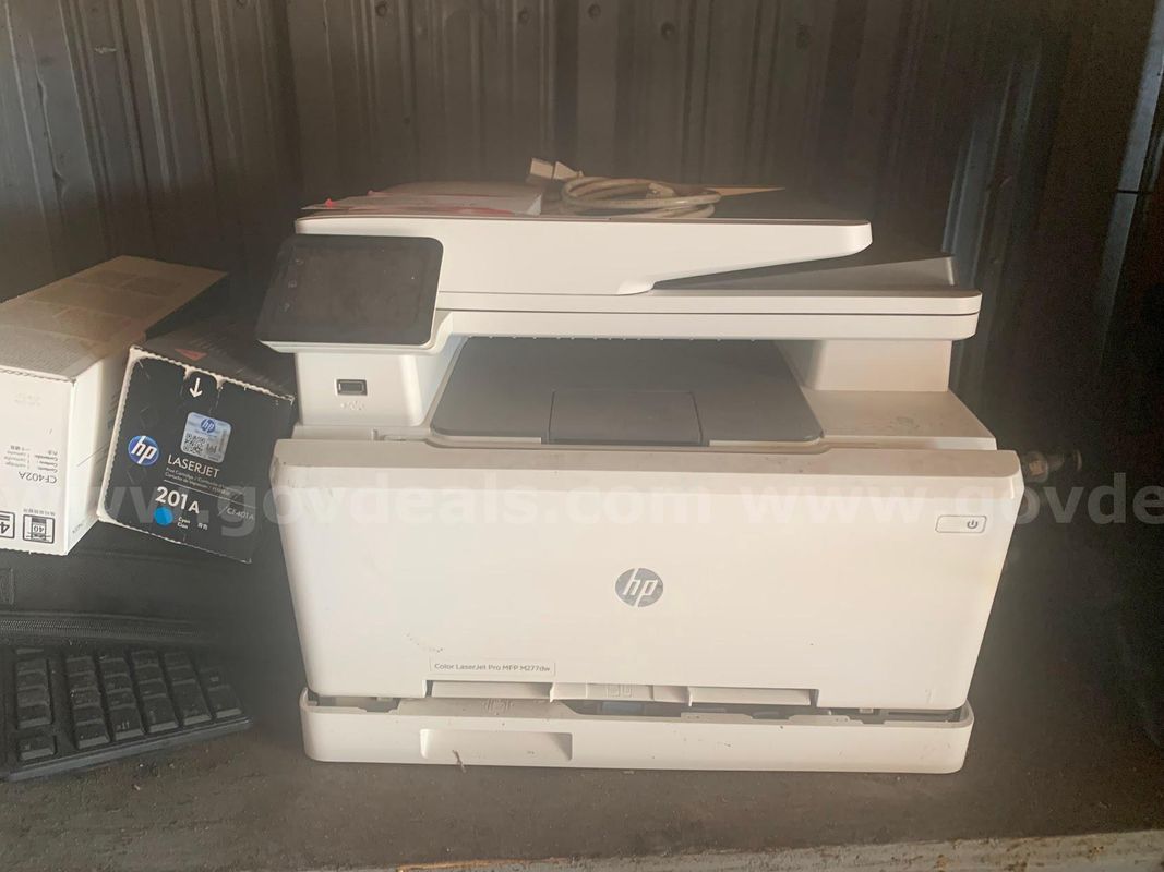 Printer 1 Color Laser Jet Pro MFP M277 - Start Bid $1.00 - Parks Rec 419-353-0301