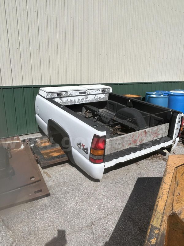 2005 GMC Truck Bed, Used, Tool Box - Start Bid $50.00 - Public Works 815 E. Poe Rd. 419-409-0087