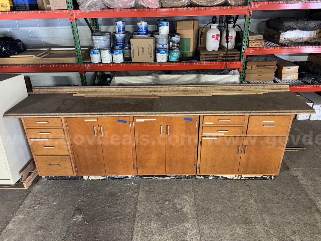 Cabinets with Countertop - Start Bid $1.00 - Public Works 419-409-0087 1010 North College