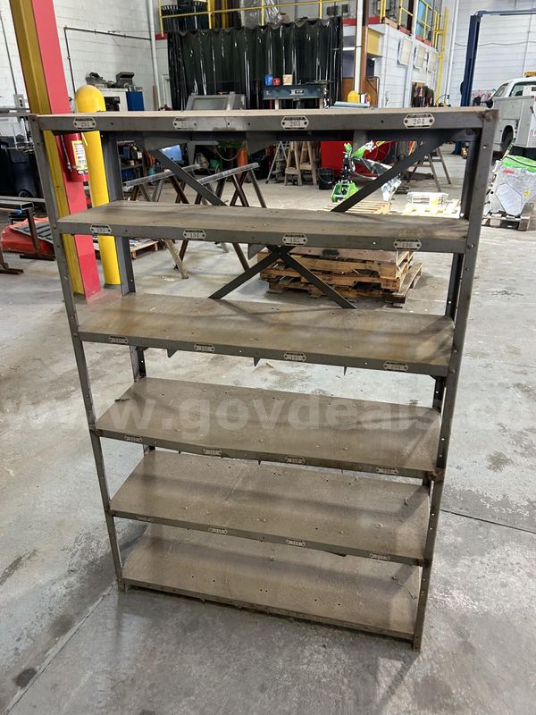 Metal Shelf - Start Bid $1.00 Public Works 419-409-0087 1010 North College