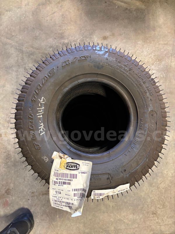 Lot of Miscellaneous Mower Tires, New/Unused