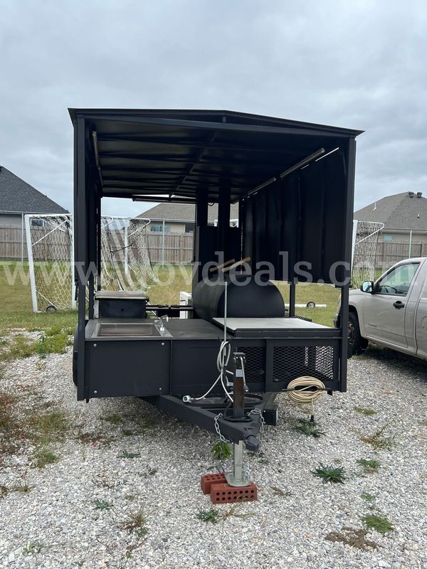 East Texas Smoker Company Custom BBQ Trailer