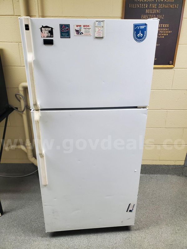 Hotpoint refrigerator and Clover water cooler