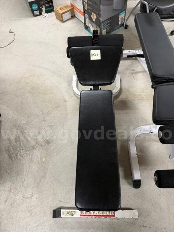 Lot of fitness equipment