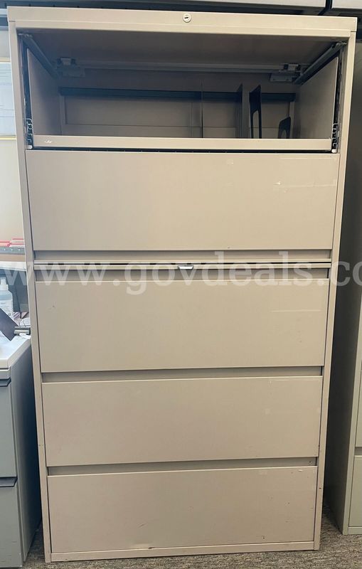 Lateral filing cabinet