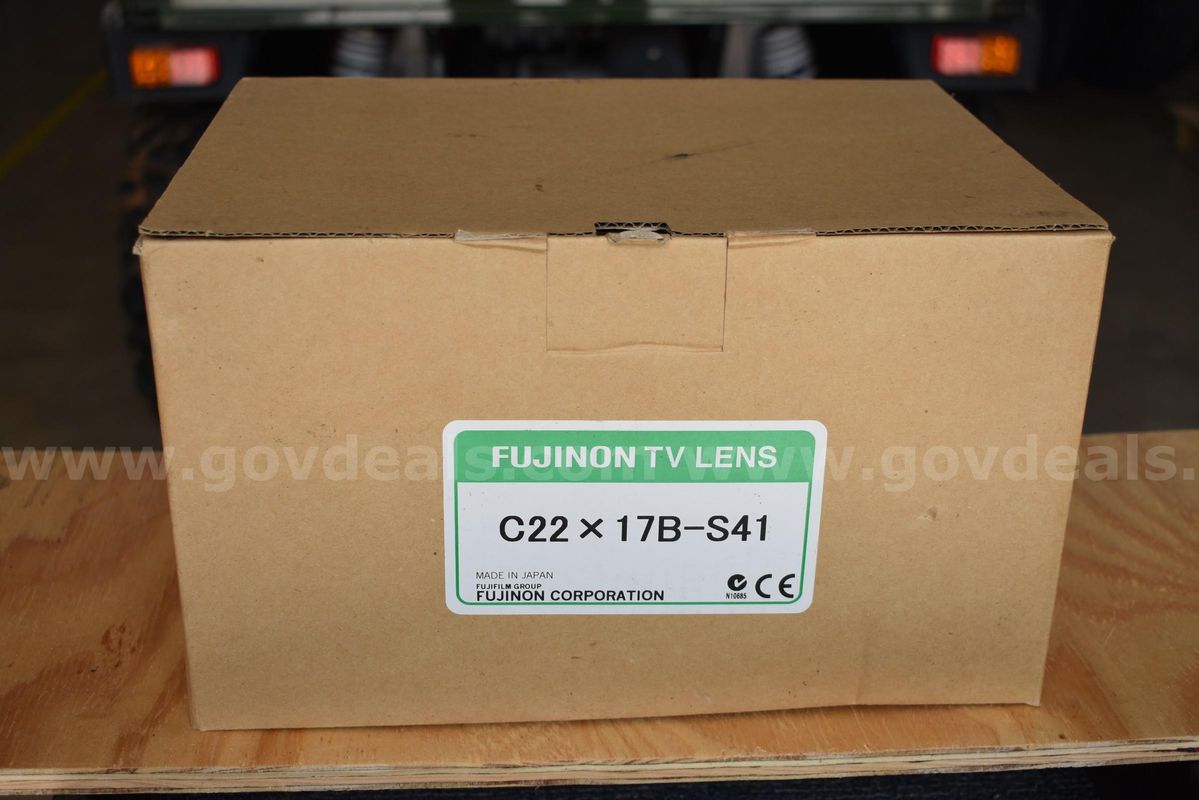 Fujinon TV Lens C22x17B-S41-22x Motorized Zoom