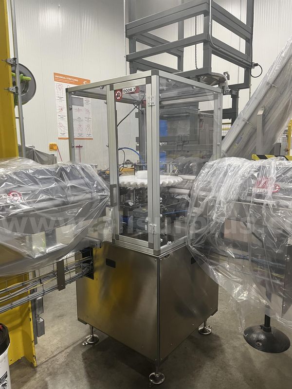 Gama TRMO Tube Unscrambler 90 degree Outlet & Conveyors
