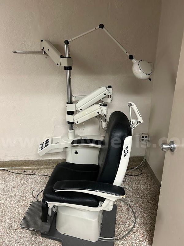 Topcon Oc-2200 Ophthalmic Chair and Lombart Cs-Ivs Stand