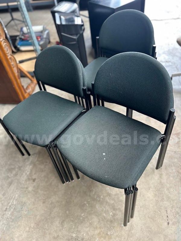 Lot of Green Chairs