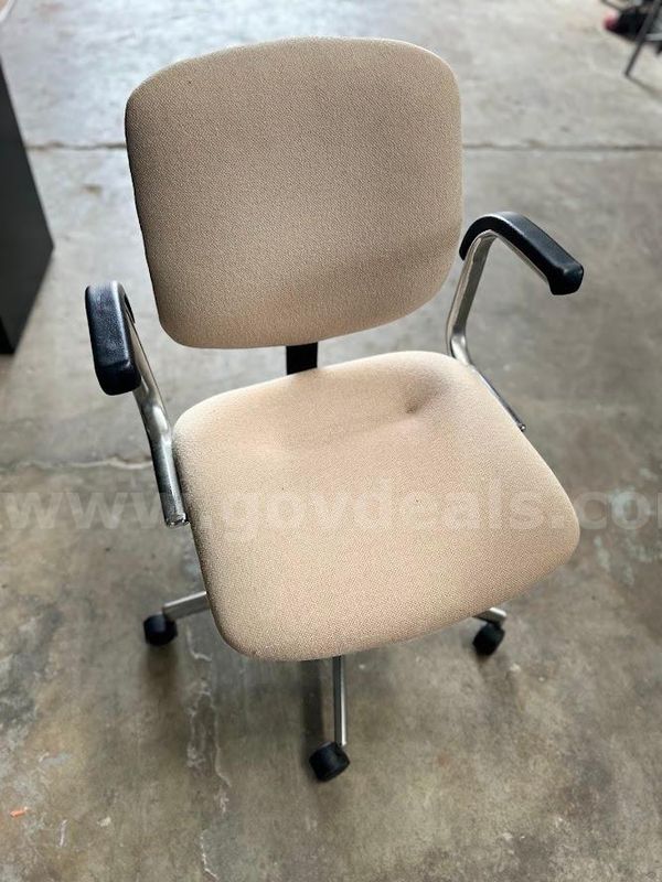 Tan Mobile Office Chair