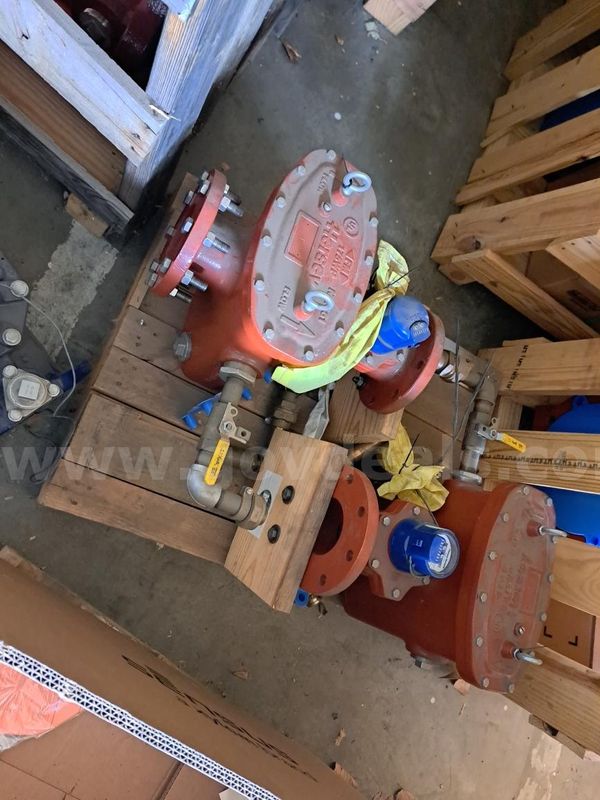 large municipal water meter assemblies and meter bodies