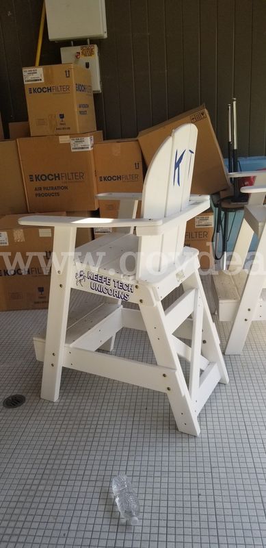LOT of 2 Tailwind Lifeguard Chairs