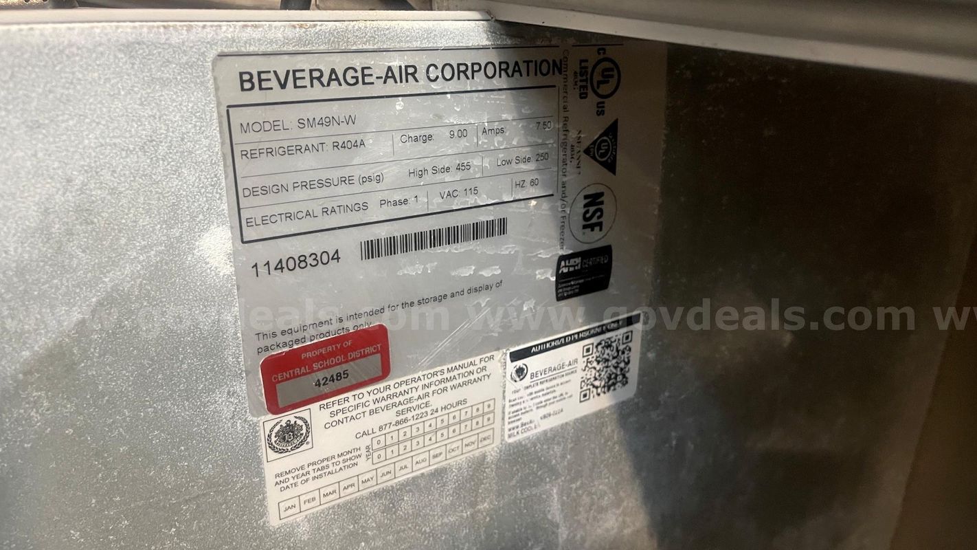 Beverage Air Milk Cooler