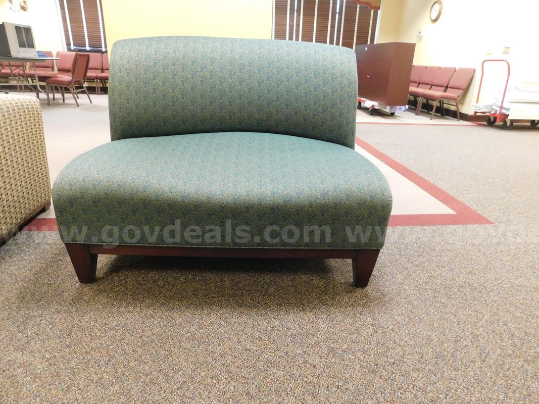 Loveseat - Green Armless