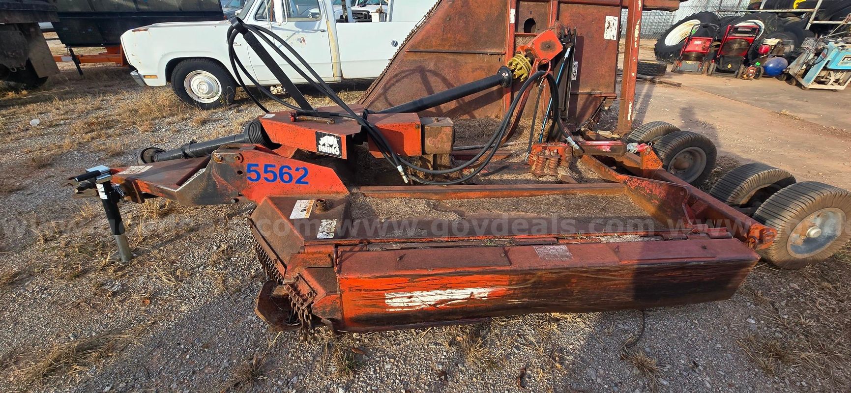 1991 Rhino SR15M Flex-wing rotary cutter