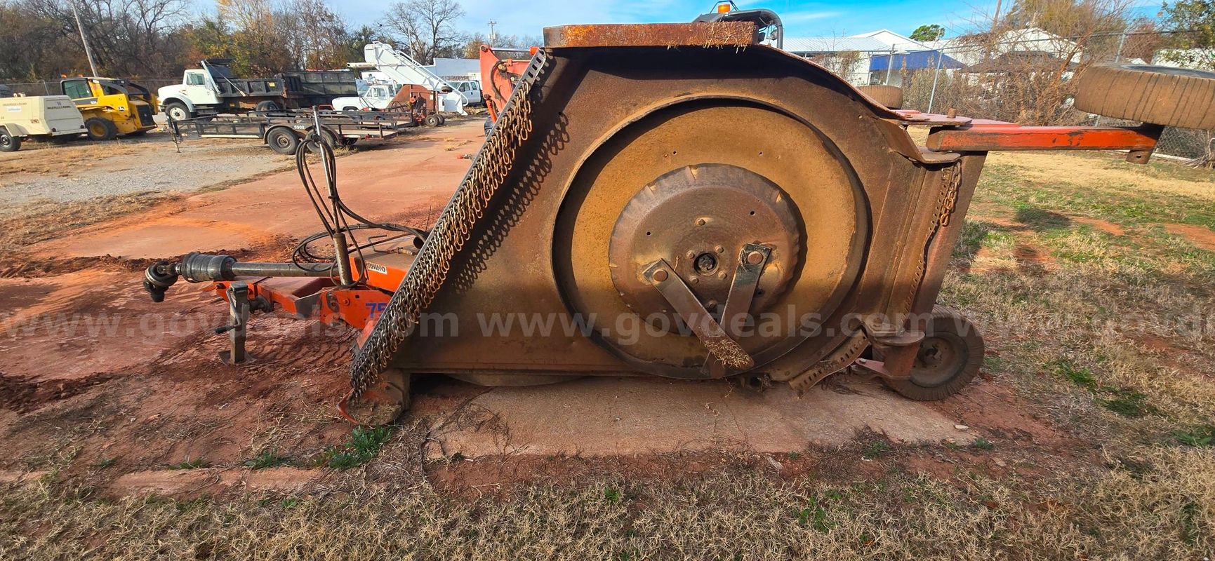 2012 Rhino FN180 flex-wing rotary mower