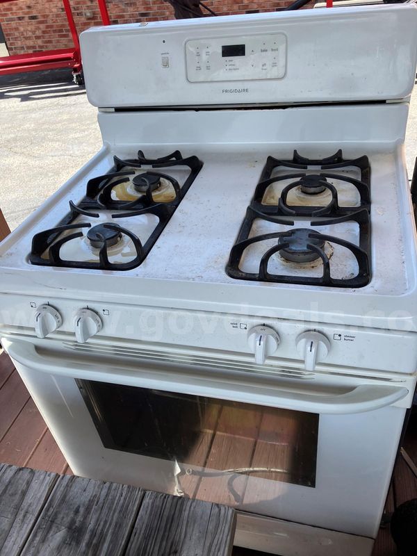 Frigidaire Stove, approximately 15 years old.