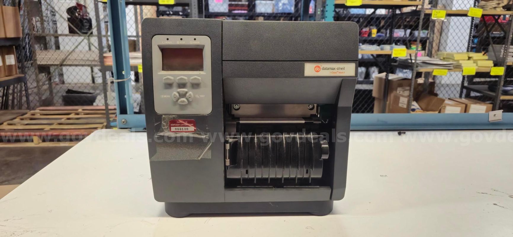 Datamax-O’Neil I-Class Mark II Label Printer (Model# I-4212e) (QTY: 7)