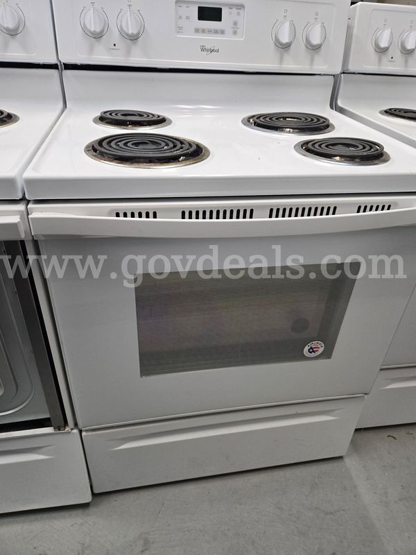 1 Whirlpool White Stove (6 of 6) - MUST be able to Move