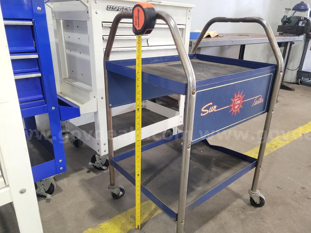 Sun Tune-Up Tester Rolling Cart