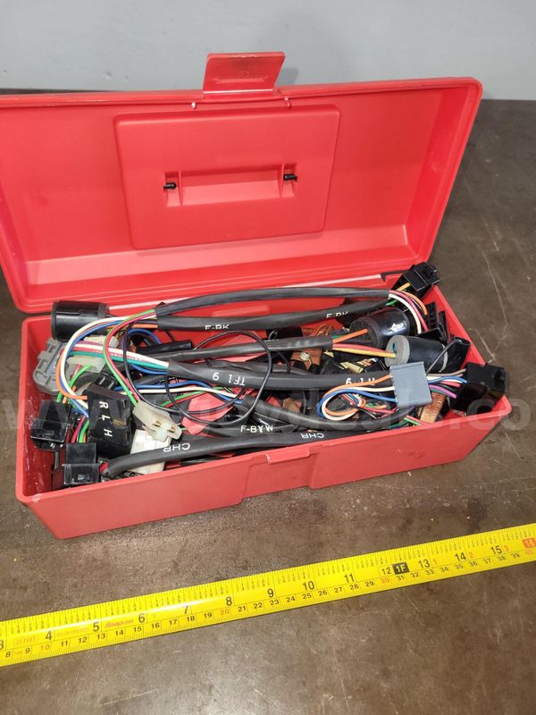 Assorted Automotive Electrical Connectors and Relays