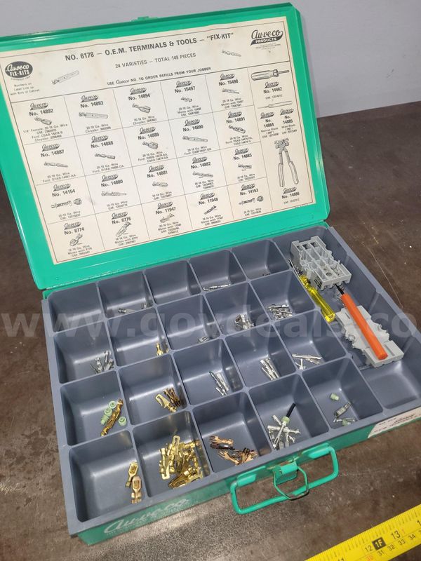 Au-Ve-Co No. 6178 O.E.M. Terminals & Tools "Fix-Kit"