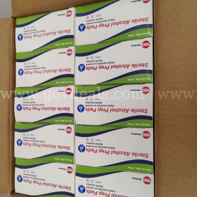 Lot of Expired Sterile Alcohol Prep Pads