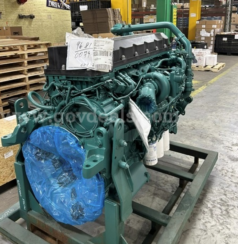 Remanufactured Volvo US10 Engine with Engine Brake
