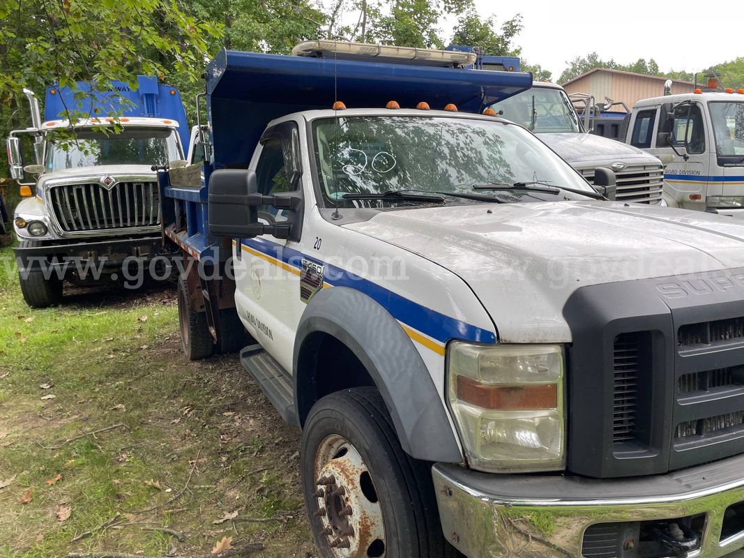 2008 Ford F-450 4WD Mason Dump