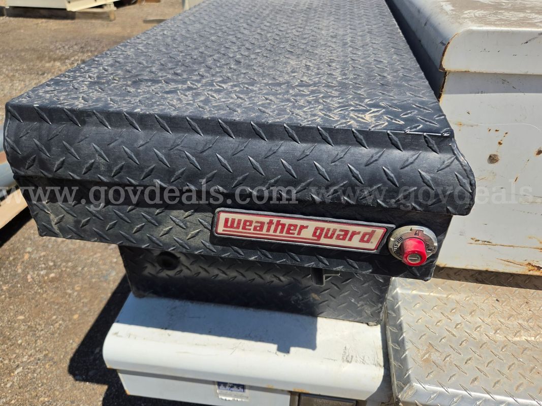Weather Guard Steel Topside Truck Toolbox – Black