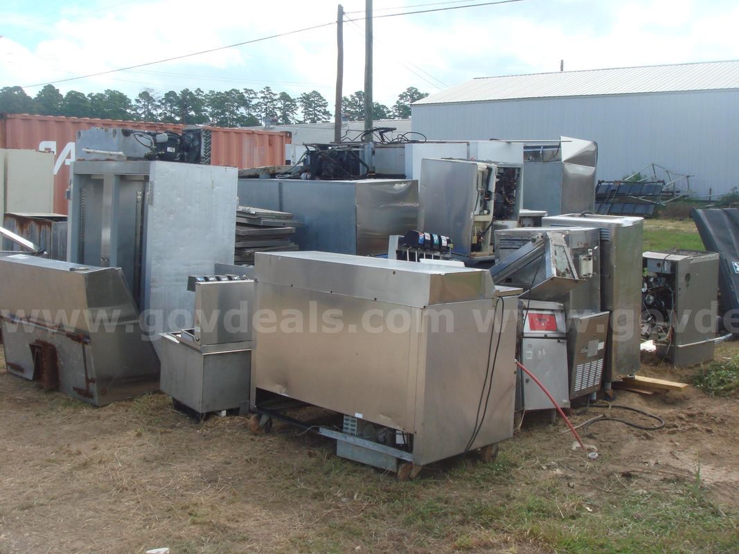 Assorted Scrap Stainless Steal, HVAC, and Appliances