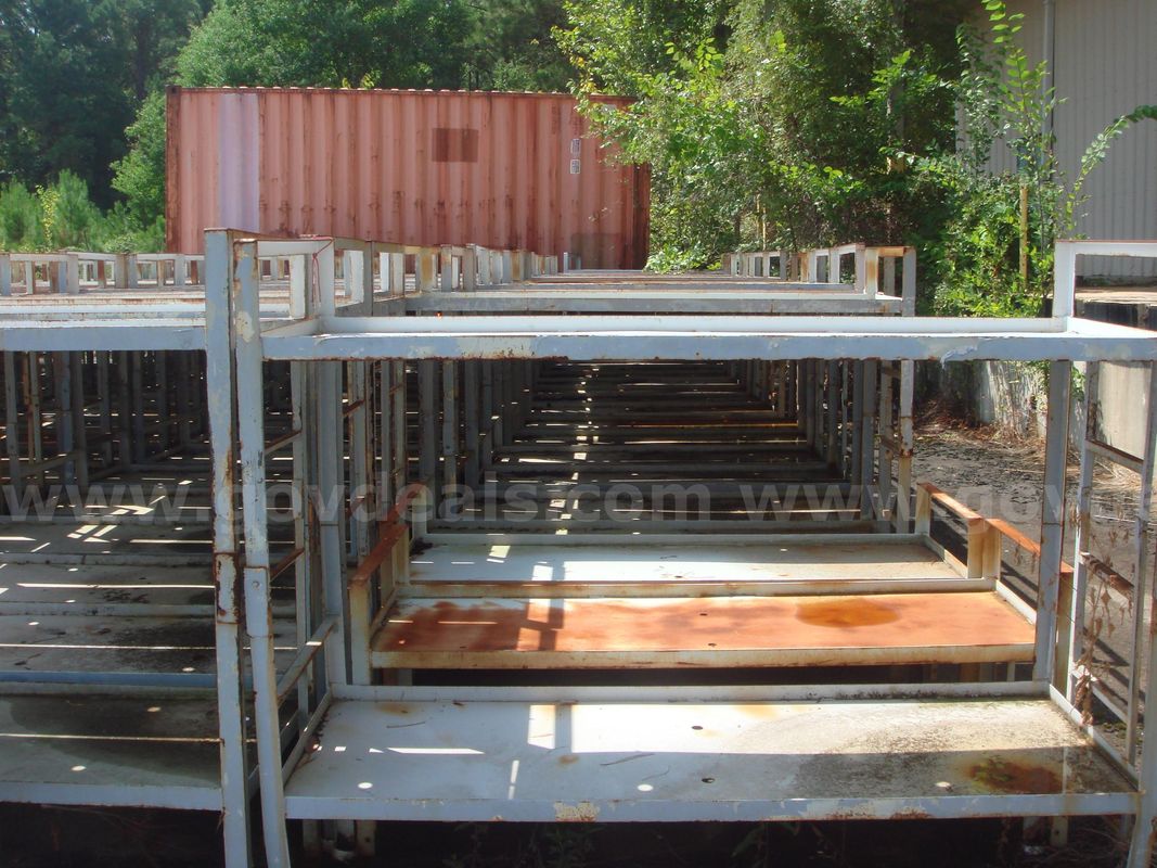 Lot of 10 metal bunk beds