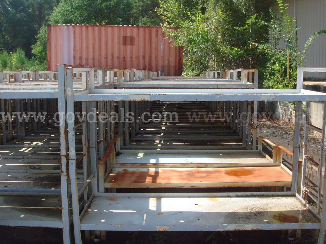 Lot of 10 metal bunk beds