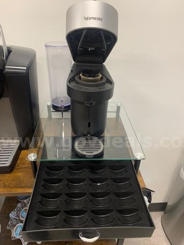 Nespresso Vertuo Coffee Machine & Coffee Pod Holder Drawer