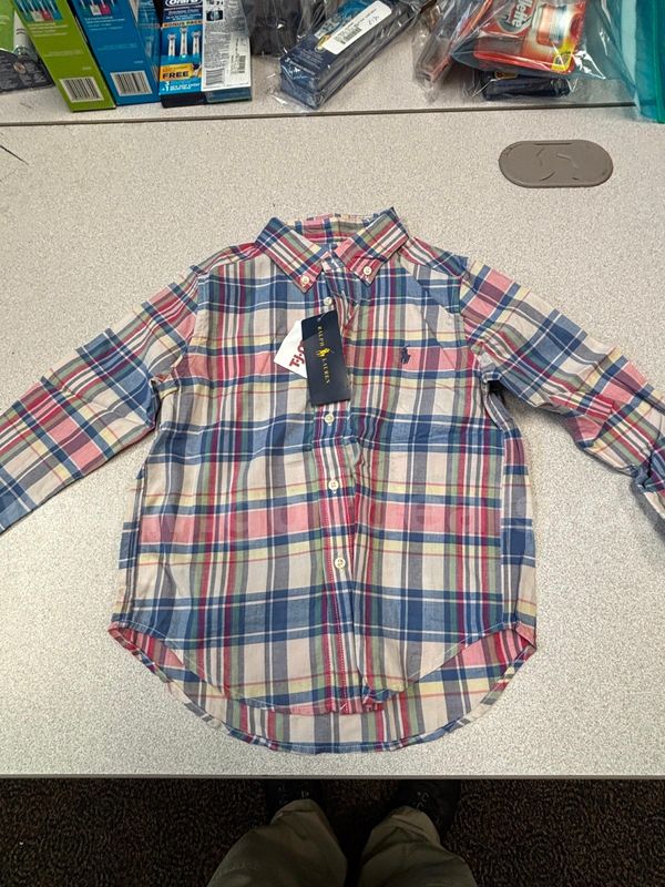 Polo Long Sleeve Shirt - Toddler