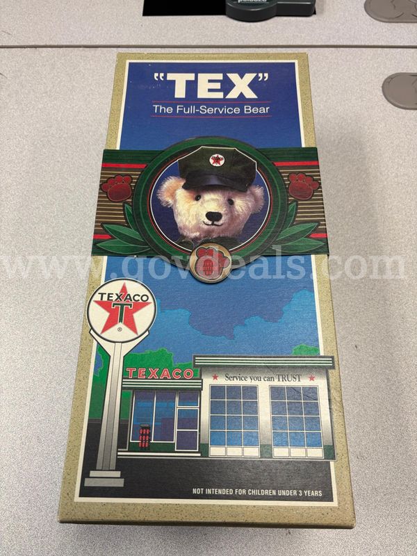 Texaco Collectible Bear - "Tex" the Full-Service Bear