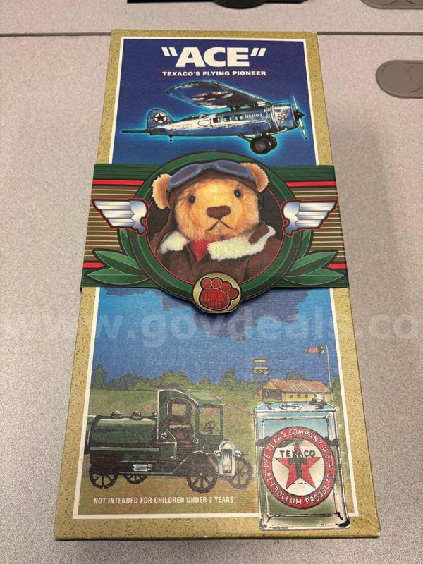 Texaco Collectible Bear - "Ace" Flying Pioneer