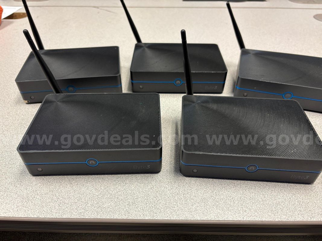 Five Azulle Byte 3 (selling as parts) (no power cords)