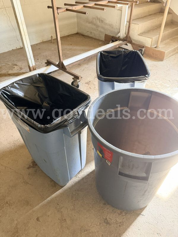 Garbage Cans x 3