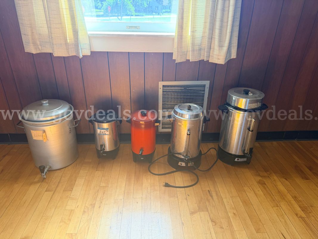 Lot of Beverage & Coffee Pots