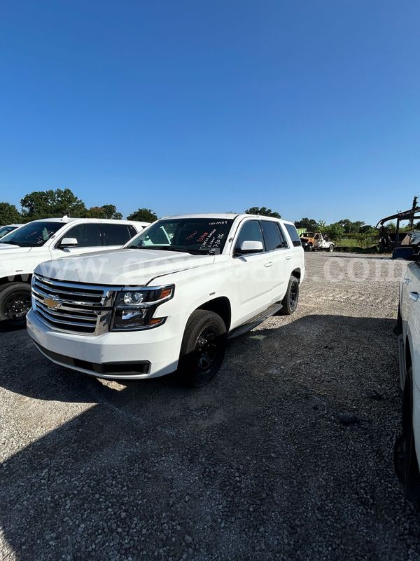 WHITE 2019 CHEVROLET TAHOE