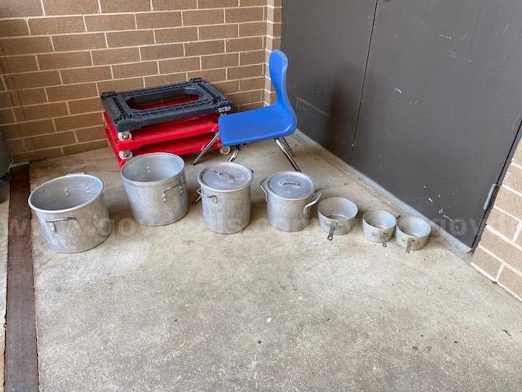 Stock pots and Pans